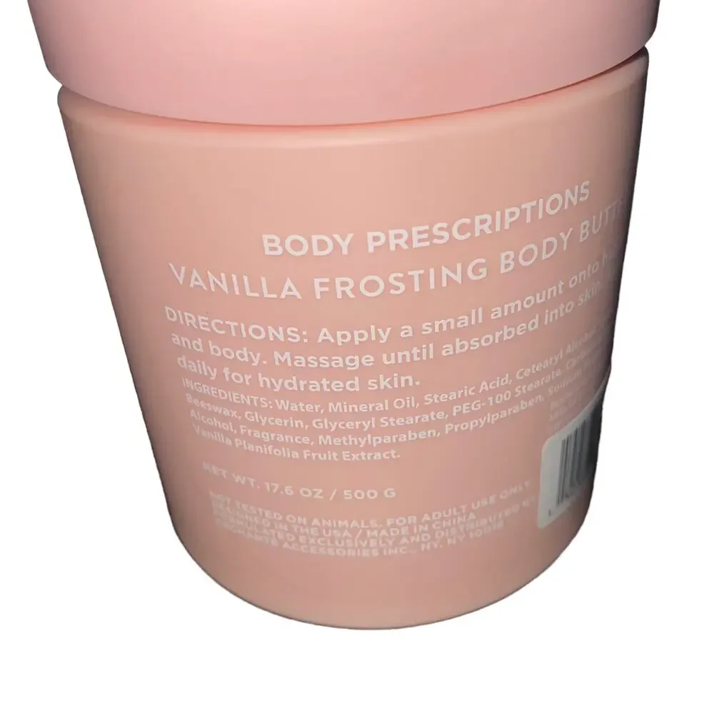 Body Prescriptions Body Butter Make a Wish Vanilla Frosting 17.6 oz